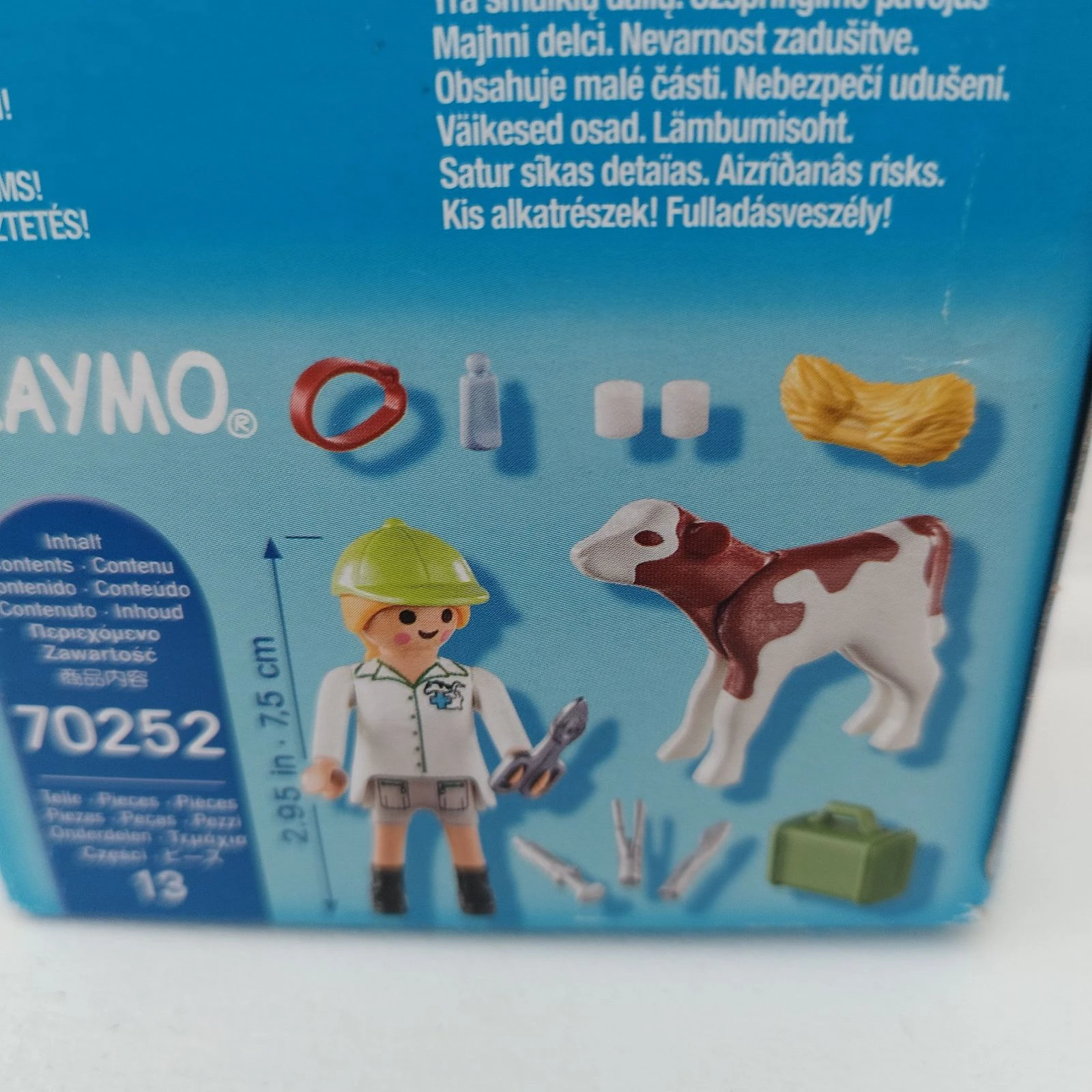 Playmobil SpecialPlus 70252 Veterinário e bezerro – photo 4